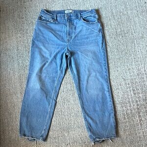 Abercrombie & Fitch Ankle Straight Ultra High Rise